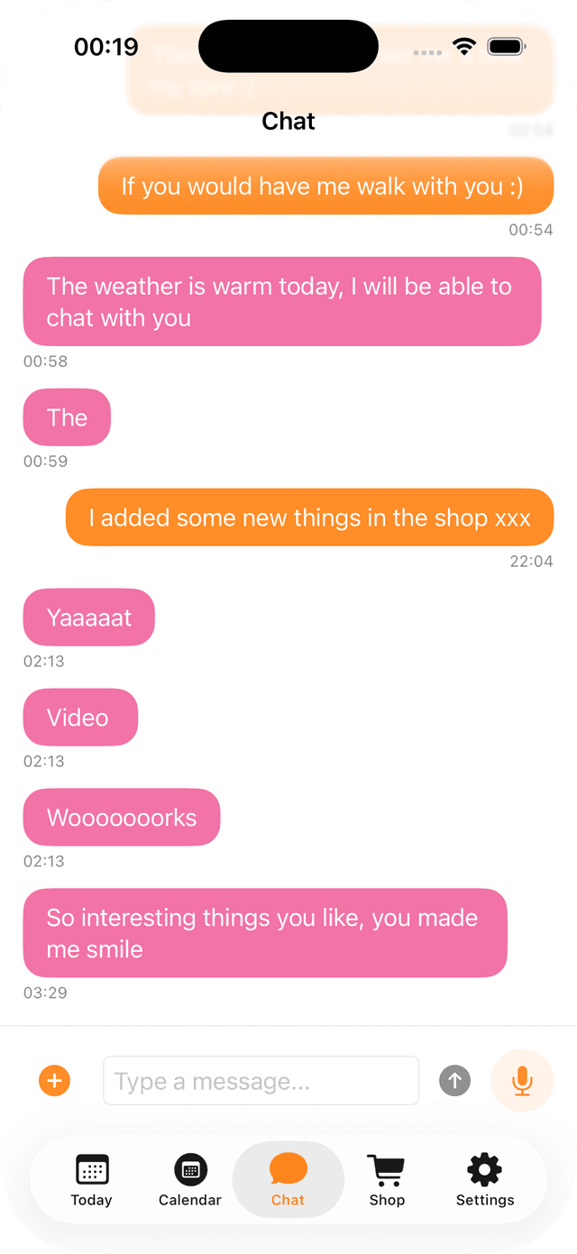 Little Cat Chat Feature